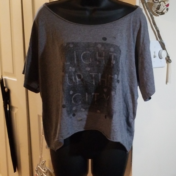 Hollister Tops - Flowy off shoulder crop top
